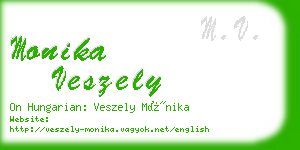 monika veszely business card